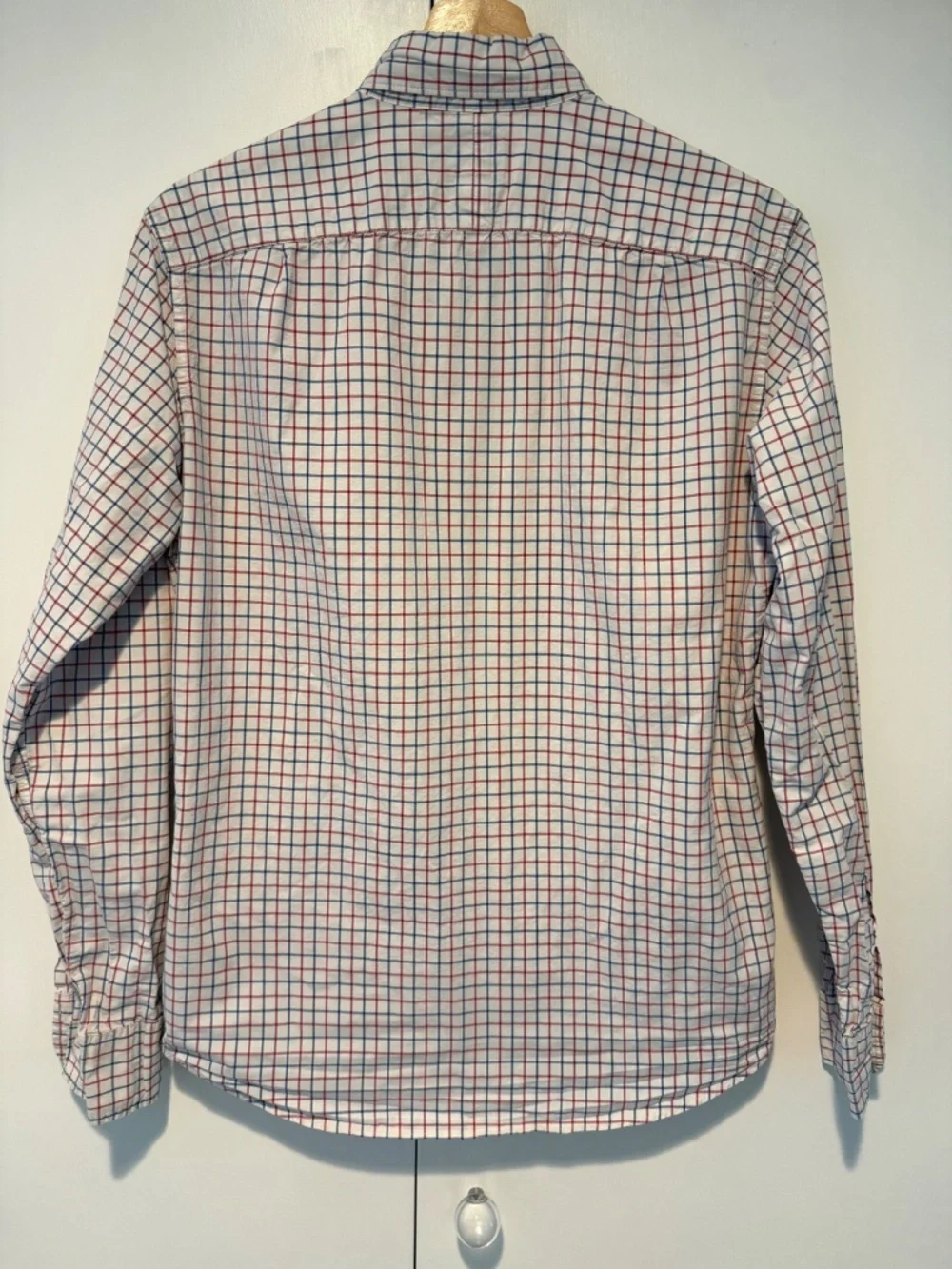 J.Crew Men's Plaid Button Down - Size: SLIM SMALL